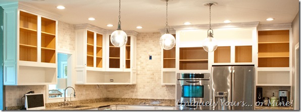 DIY raised kitchen cabinets